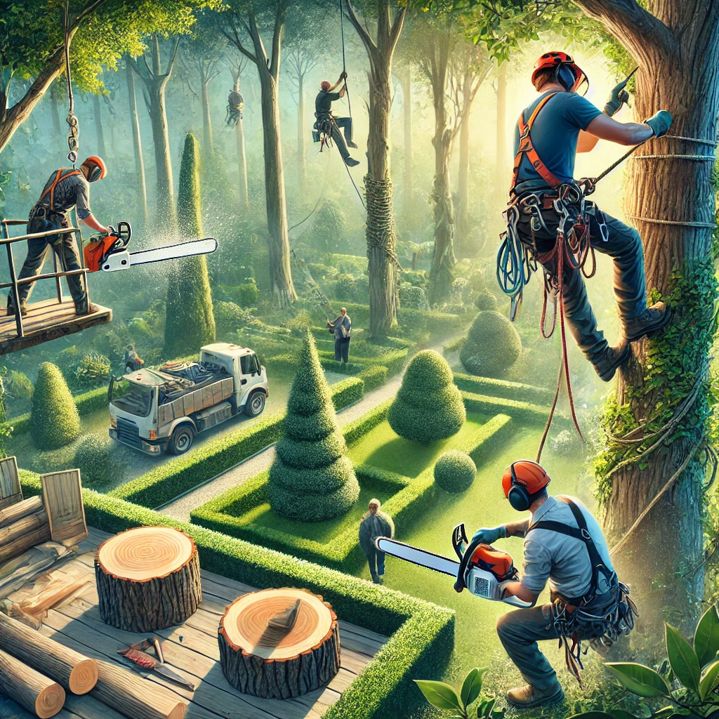 Bûcheron Élagueur - Jardinier Arboriste en Saône et Loire