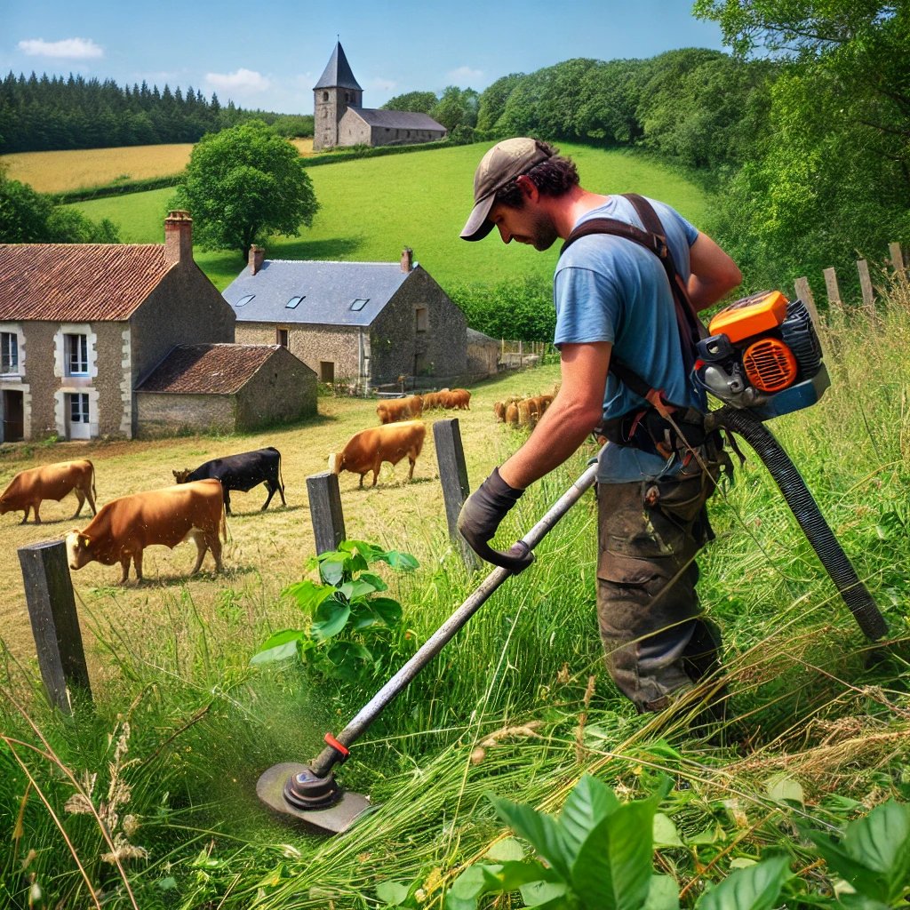 Défrichage et Débroussaillage dans le Pays Charolais-Brionnais