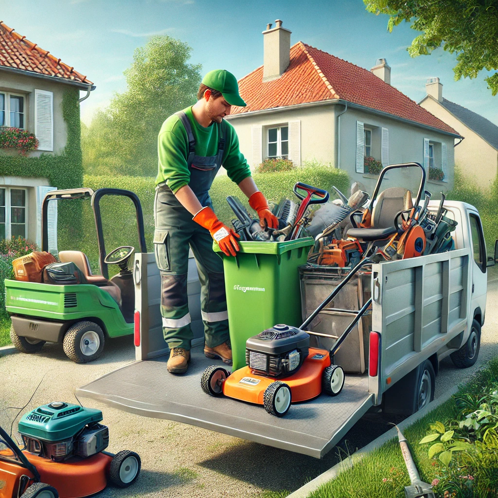 Collecte Outils de Jardin Thermique ou Électrique en Saône et Loire.