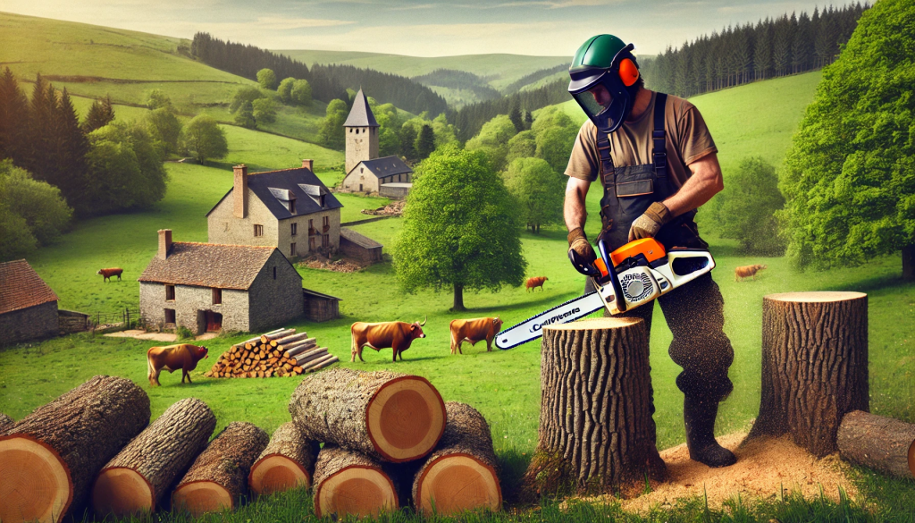 Elagueur Bûcheron Pays Charolais Brionnais